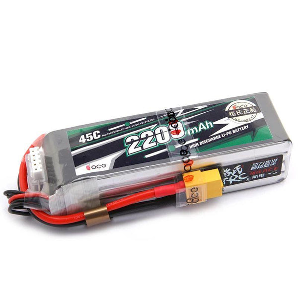 Gens ACE Lipo Battery 4S 14.8V 2200mAh 2600mAh 3300mAh with T/XT60 Plug for Aircraft FPV Frame Racing Drone