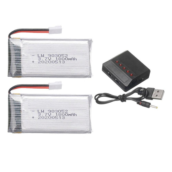 3.7V 1800mAh Lipo Battery For RC Drone KY601S SYMA X5 X5S X5C X5SC X5SH X5SW M18 H5P H11D H11C RC Quadcopter Helicopter Parts