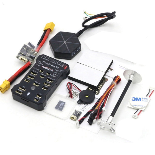 Radiolink Pixhawk PIX APM Flight Controller - With M8N GPS Buzzer 4G SD Card Telemetry Module For RC FPV Drone Quadrocopter Toys