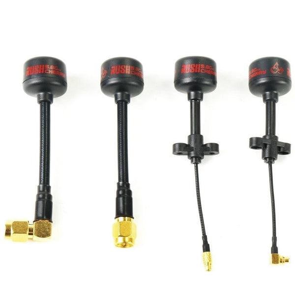 Rush Cherry FPV 5.8G Antenna RHCP SMA MMCX-J MMCX-JW Racing Antenna 3 Connector Adapter For FPV Quadcopter Racing Drone