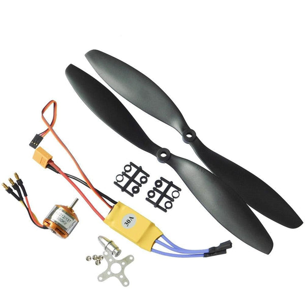 Brushless motor New Sida XXD A2212 KV930/1000/1400/2200 30A ESC +1045 paddle Power combination