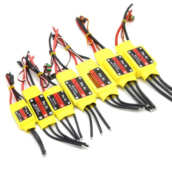 Mitoot 10A/20A/30A/40A/50A/60A/70A/80A/100A/200A Brushless ESC with BEC RC Speed Controller For RC Drone Airplane Helicopter