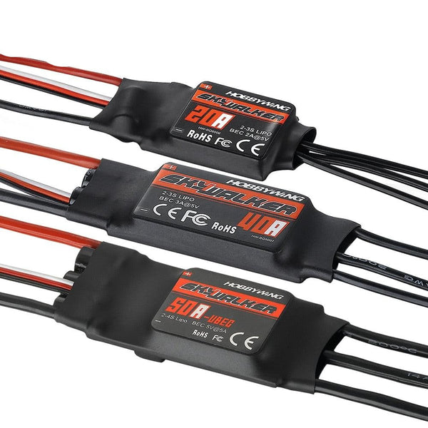 Speed Controller ESC With UBEC - Hobbywing Skywalker 20A/30A/40A/50A/60A/80A Speed Controller ESC With UBEC For RC FPV Drone Quadcopter Airplanes Helicopter Toys