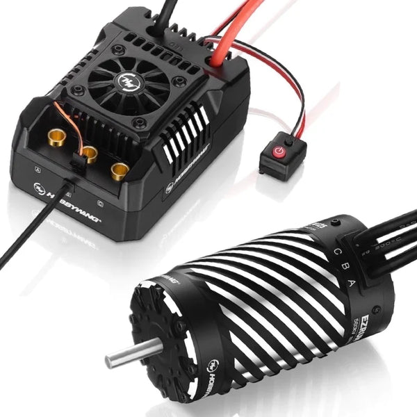 Hobbywing Ezrun MAX4 Combo - EzRun 70125 560KV Motor with Ezrun Max4 ESC for RC Car Truck