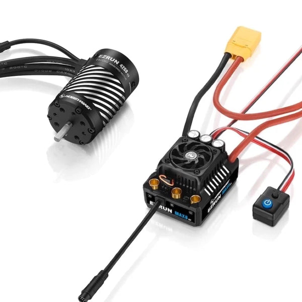 Hobbywing EZRUN MAX8 G2 COMBO - EZRUN 4268SD/4278SD G2 motor with EZRUN MAX 8 G2 ESC for RC Car Trucks