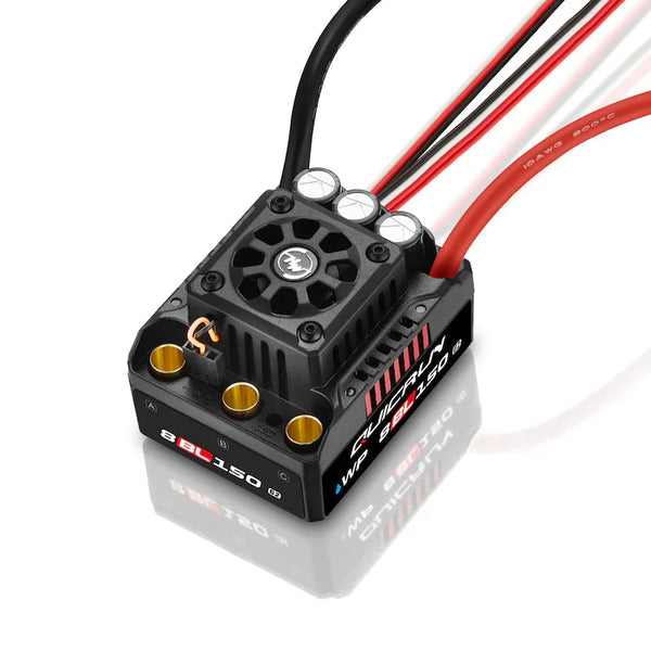 HobbyWing QuicRun 8BL150 G2 150A 3-6S Waterproof Brushless Speed Controller ESC For 1/8th Truck Monster truck