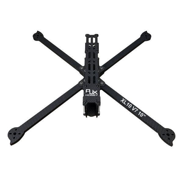 RJXHOBBY XL10 V7 10-inch 420mm Carbon Fiber Twill Matte Frame Kit for RC FPV Racing Drone