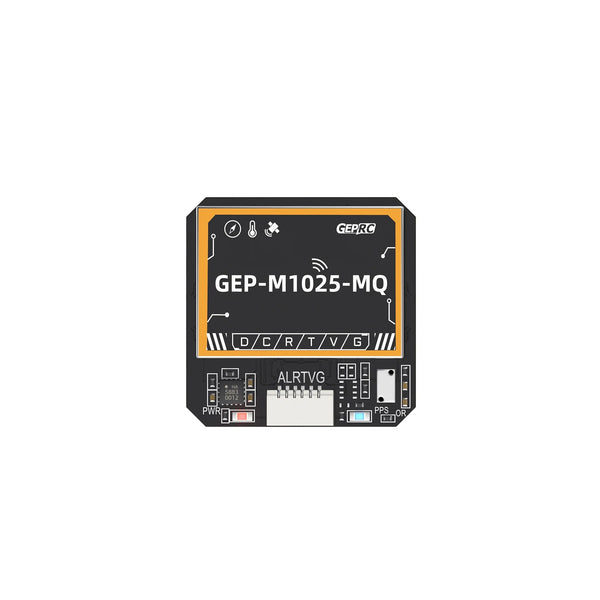 GEPRC GEP-M1025 Series - GPS Module M10050 Chip Multi Satellite Magnetometer Barometer Farad Capacitor Accurate for FPV Drone