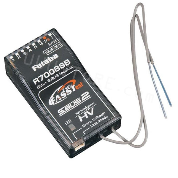 Futaba R7008SB Receiver - 8CH S.Bus2 SBUS FASSTest 2.4G Receiver for 14SG/18MZ/18SZ FPV Drone Radio Controller Airpalne Helicopter