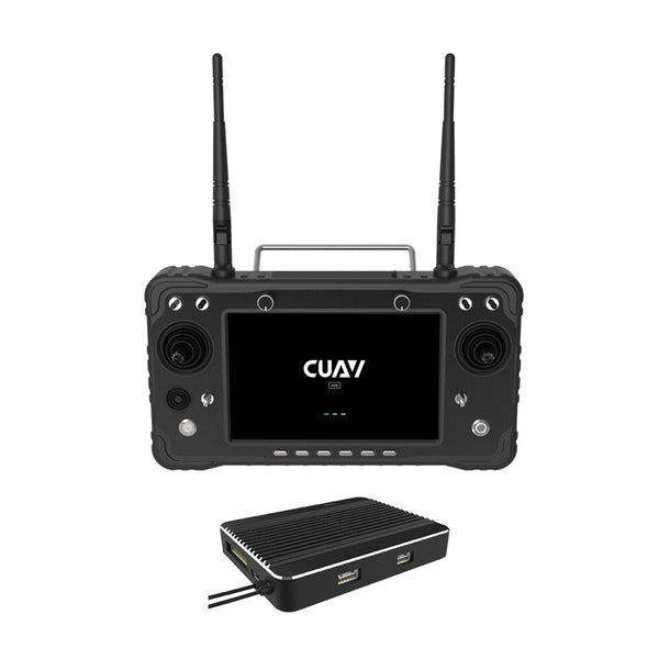 CUAV Black H16 HD 10km Video Transmission Telemetry - Agriculture Spraying HDMI RC Drone Parts Mapping Remote Controller