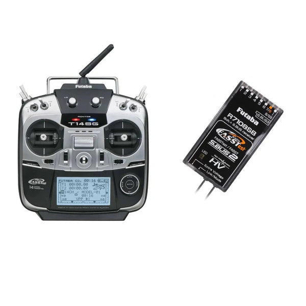 Futaba T14SG Transmitter - 2.4GHz 14ch FASSTest Radio System Remote Controller For Alrplane