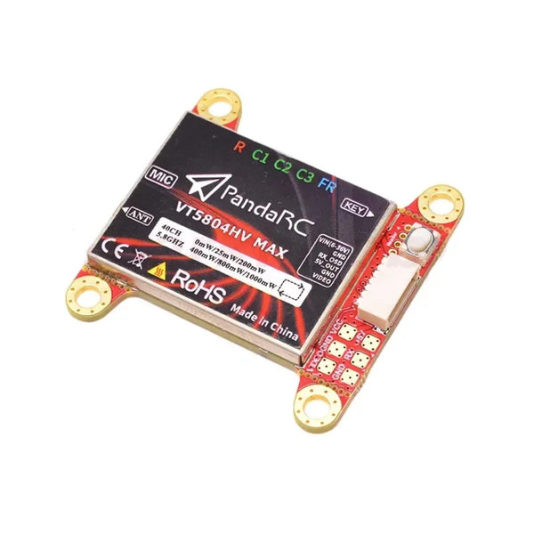 PandaRC VT5804M V2 VT5804 HV MAX VTX - FPV Video Transmitter 5.8G 48CH 25/100/200/400/600mW Switchable OSD Adjustable SMA MMCX VTX