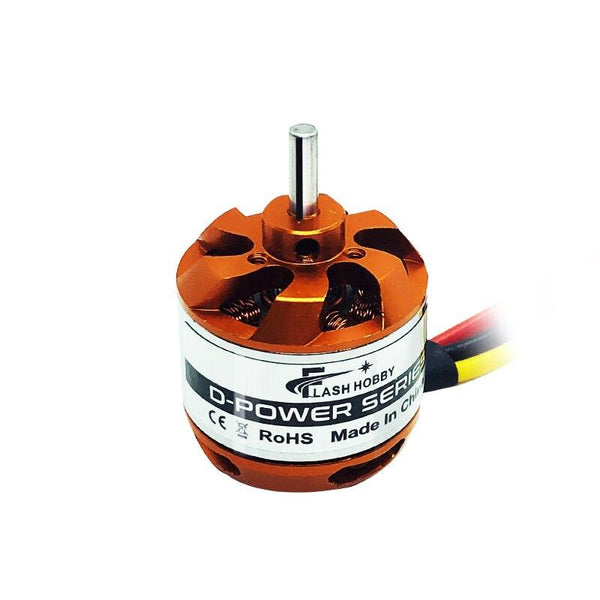 FLASHHOBBY D2826 Brushless Motor 930KV 1000KV 1400KV 2200KV For RC Aircraft Plane Multi-copter Brushless Outrunner Motor