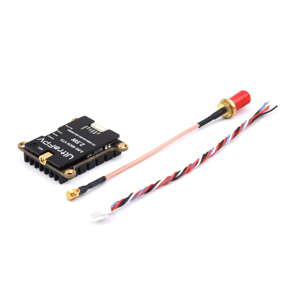 UltraFPV VTX2W5 5.8GHZ 2.5W VTX - 0MW/25/400/800/1.5W/2.5W Transmitter VTX for RC Models Long Range FPV Racing Drone Frame