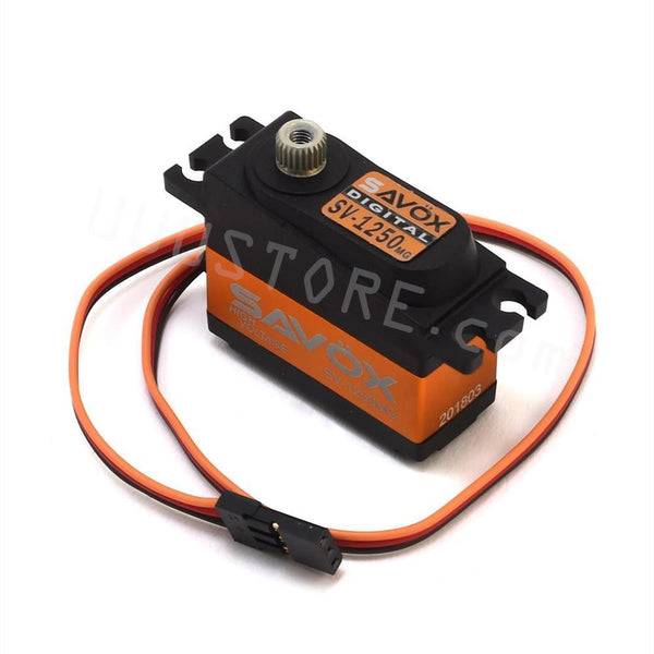 Taiwan SAVOX SV-1250MG model aircraft model car model 12 small high-voltage micro-tail servo digital steering gear