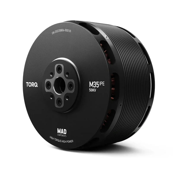 MAD TORQ M35 IPE Drone Motor - 24S 50KV 80KV 53.8kgf Brushless Motor for UAV for Large-scale Multi-rotorelectric Paraglider