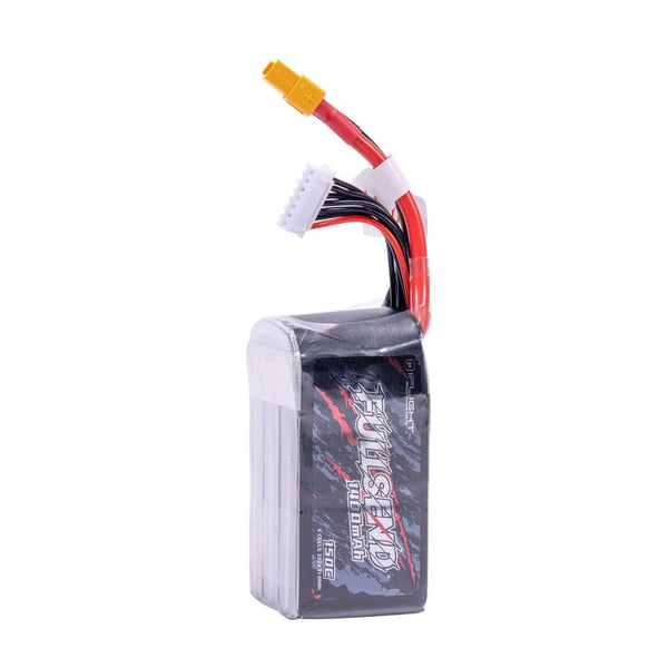 iFlight Fullsend 6S1P 1400mAh FPV Battery - 150C 22.2V Lipo Battery with XT60H connector for FPV Drone