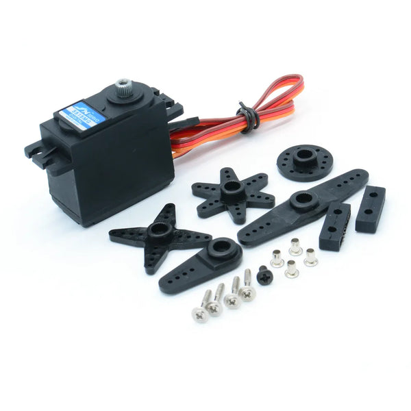 JX Servo PS-5515MG - 15KG High Precision Steering Metal Gear Analog Standard Servo For 1:8/1:10 RC Car Airplane Parts