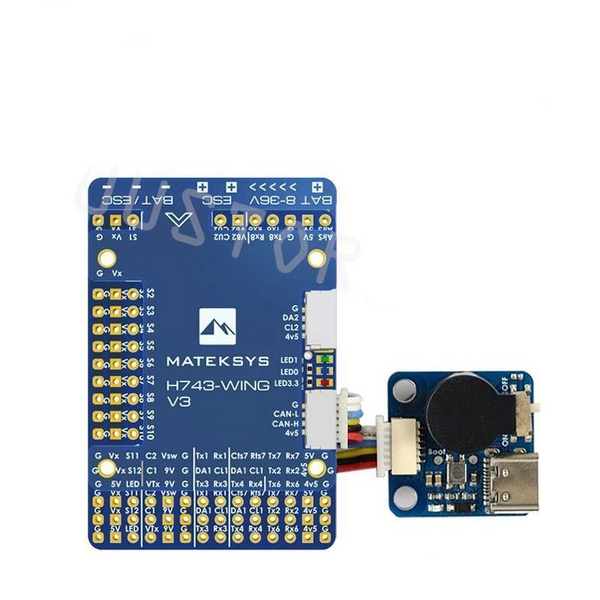 Matek Mateksys Flight Controller - 2022 NEW H743-WING V3 H743 Wing for FPV Racing RC Drone Fixed Wings