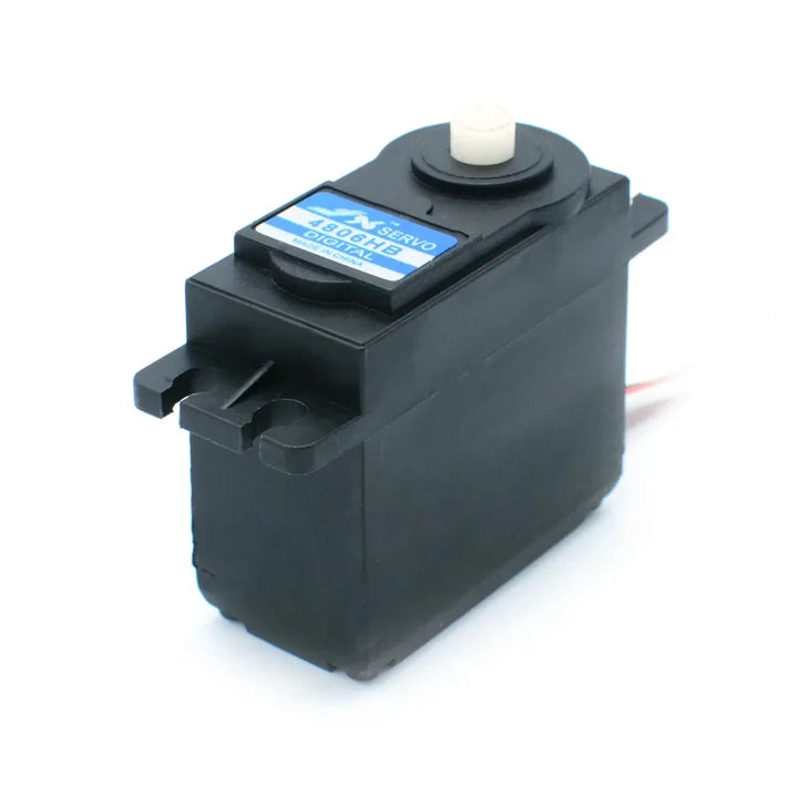 JX Servo PDI-4806HB / 6KG Servo numérique à Engrenages en Plastique 120 ° avec Bras Servo en métal 25T pour modèles de Robot d'avion RC Bricolage (Red JX Servo PDI-4806HB / 6KG Servo numérique à Engrenages en Plastique 120 ° avec Bras Servo en métal 25T pour modèles de Robot d'avion RC Bricolage (Red