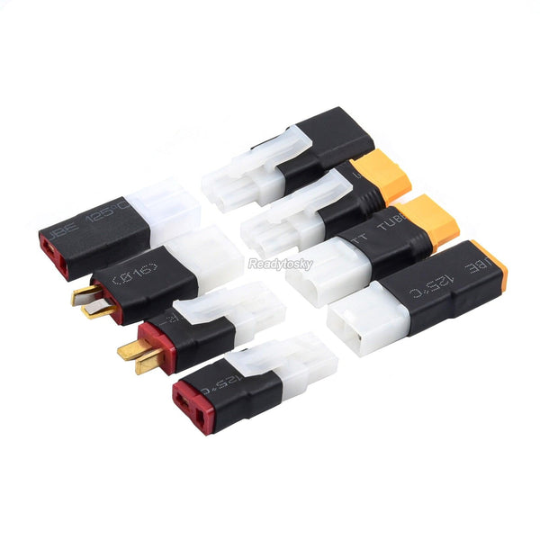 Drone Battery Connector - TAMIYA Adapter Male Female to XT60 / T Plug Battery Conversion Dean Connector Accessories Parts For RC Aircraft Cars Helicopter FPV Drone