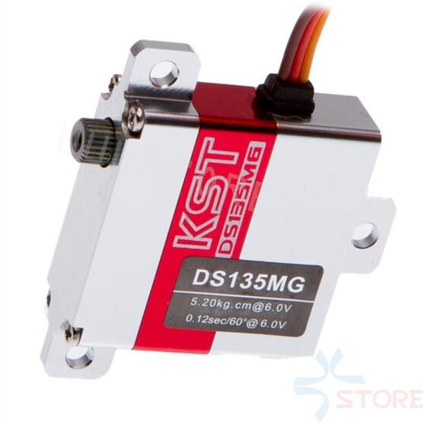 Genuine KST DS135MG Metal Gear 23g/ 5.2kg/ 0.12 sec Digital Servo for RC Glider Model