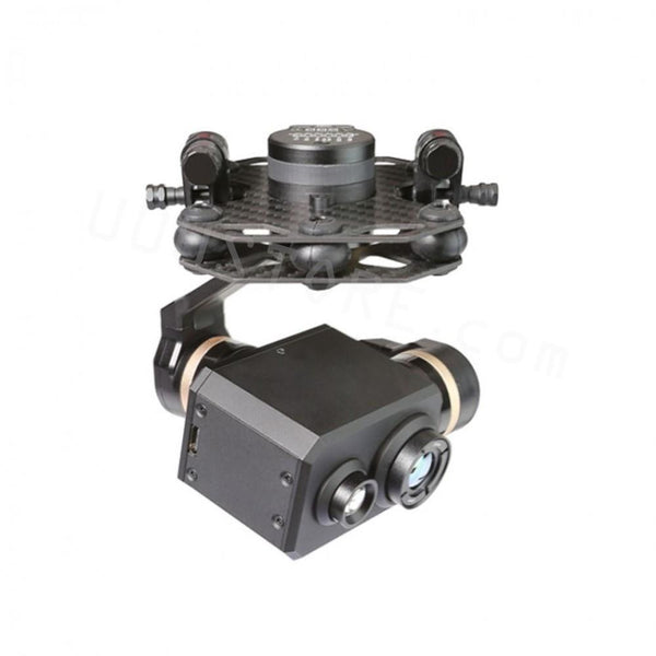 Tarot TL3T21 3-Axis Brushless Gimbal 640*512 Thermal Imaging Camera &amp; Visible Light Camera 3-6S Input S-Bus PWM Receiver