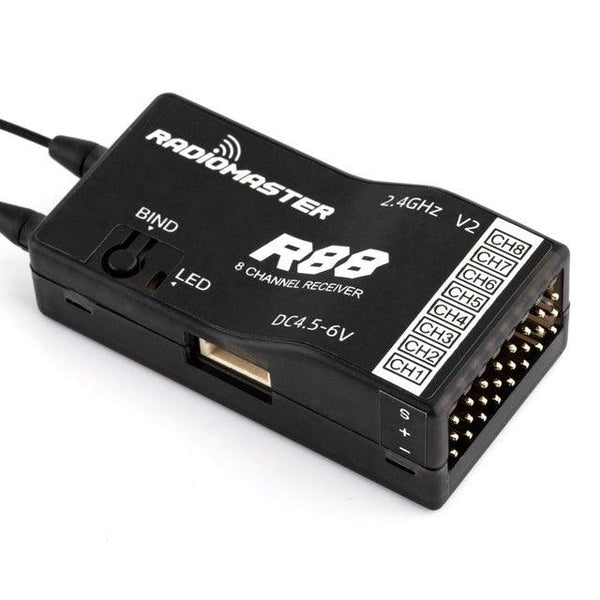 Radiomaster Multi-Protocol Receiver R81 R84 R86 R86C R88 4CH 6CH 8CH Receptor SBUS RSSI for FRSKY D8 D16 TX16S SE RC FPV Drones