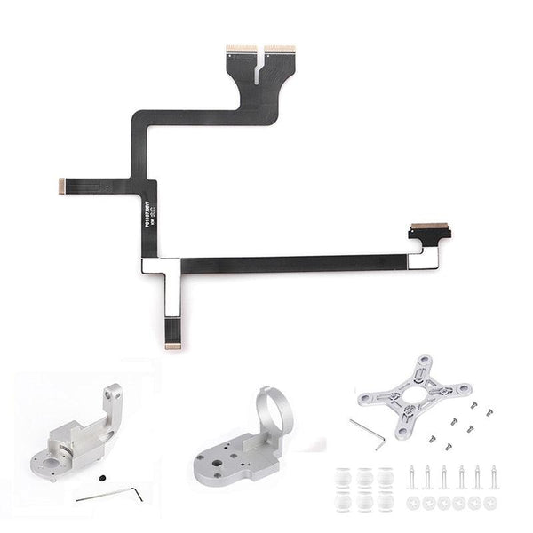 Repair Parts for DJI Phantom 3 Advanced Professional Drone Camera Yaw Arm Roll Bracket Flat Ribbon Cable Flex Gimbal Mount Motor