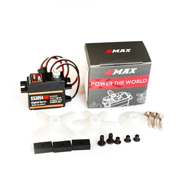 4PCS EMAX ES3054HV Servo - 8.4v 4.7kg.cm High Voltage All-Purpose Metal Gear Digital Servo