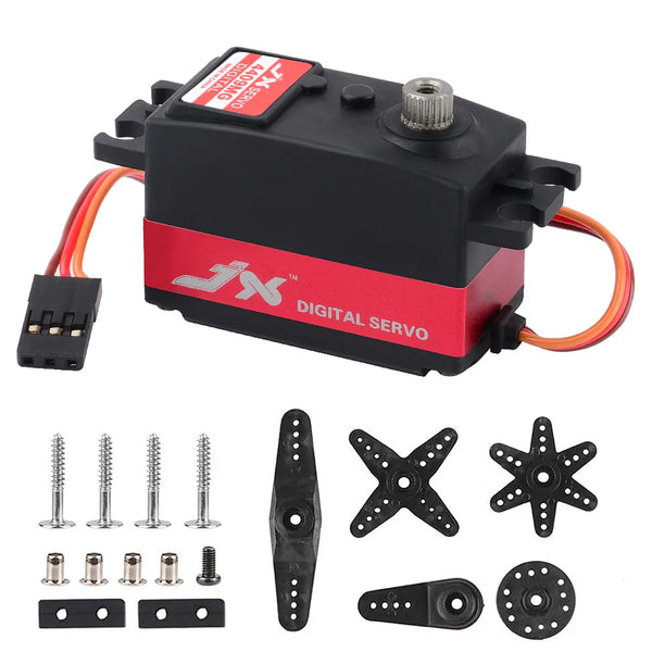 JX Servo PDI-4409MG - 4.8V 7.8kg 6V 9kg Standard Short Digital Servo for 1/8 1/10 RC Car