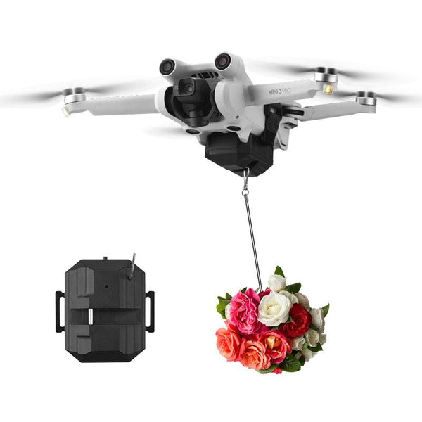 Airdrop System for DJI Mini 3 Pro/MINI 1 2/MAVIC PRO Drone Fishing Bait Wedding Ring Gift Deliver Life Rescue Thrower