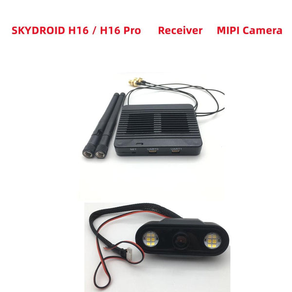 Skydroid H16 / Pro 2.4GHz 16CH FHSS 20KM 1080P Digital Video Data Transmission Telemetry Transmitter w/ R16 Receiver MIPI Camera