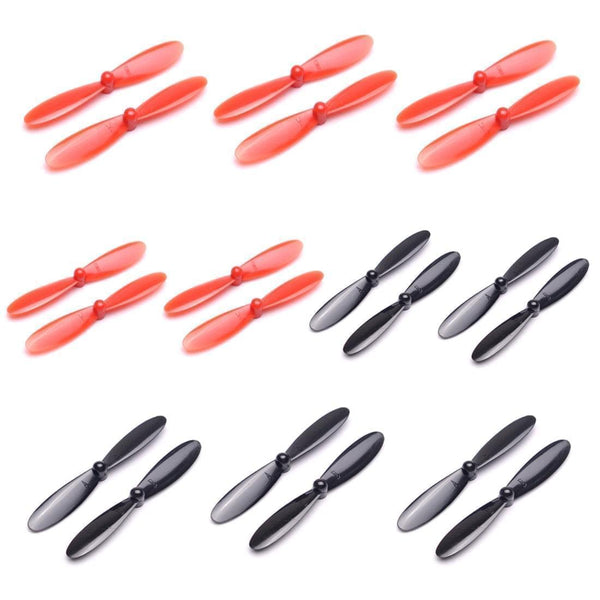 10 Pairs 55mm Blade Propeller - Prop for 7mm 8.5x20mm Coreless Motor DIY Micro RC Camera FPV Drone Quadcopter Accessories