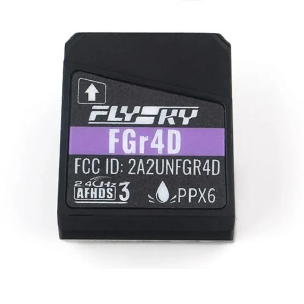 FlySky FGR4D 4CH 2.4G Receiver - Bidirectional Receiver For RC Car Remote Control