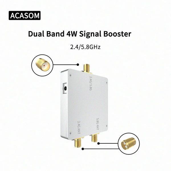 Drone Extender Dual Band 2.4GHz 5.8GHz Signal Booster for DJI Phantom Inspire  Mini 3 Pro Mavic 3  Air 2  Spark  Cendence Autel