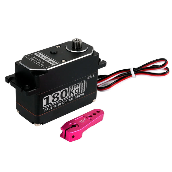 DSServo 180kg Digital Servo Motor All-metal 12V 24V BLS53180 Brushless Angle-controlled for 1/5 Redcat HPI Baja 5B SS RC Car SAVOX-0236