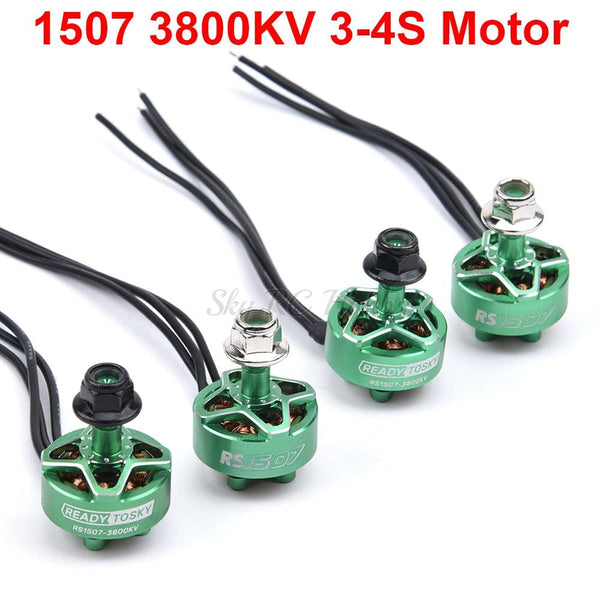 RS1507 1507 3800KV 3-4S Brushless Motor CW / CCW for Micro Mini FPV RC Racing Drone 3 Inch Cineboy 146mm / Cloud-149 149mm Frame