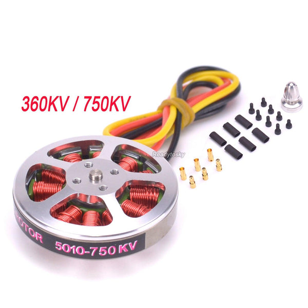 5010 360KV / 750KV High Torque Brushless Motors For ZD850 ZD550 ZD680 S550 MultiCopter / QuadCopter / Multi-axis Aircraft