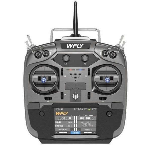 WFLY ET16S 16 Channel RC Radio Tranmitter Hall Gimbals FPV Radio Transmitter RF209S RX TBS CRSF RC Drone Radio Long Range