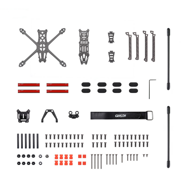 GEPRC GEP-ST35 Frame Parts - Suitable For Smart 35 Drone Carbon Fiber Accessories RC DIY FPV Quadcopter Repair Replacement Parts