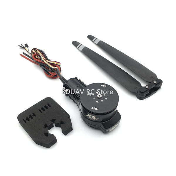 Hobbywing X6 Power System - 1set  Original for 10KG 10L EFT E610P Agriculture Drone motor ESC propeller and 30mm tube adapter