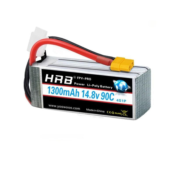 HRB Battery Lipo 2S 3S - 1300mah 4S 5S 6S 1500mah 1800mah 2200mah 2600mah 7.4V 11.1V 14.8V 18.5V 22.2V For Drone FPV Airplanes