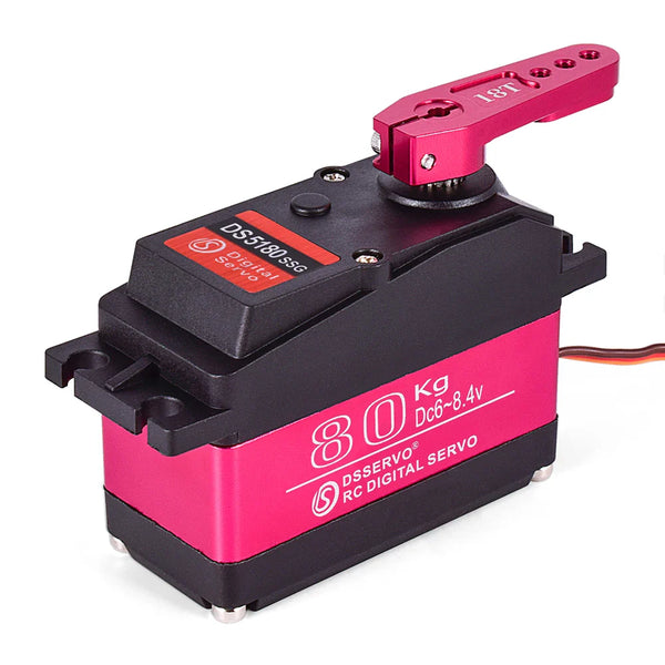 DSServo  60Kg 80Kg 150Kg Digital Servo - RC 1/5 Servo Waterproof High Torque Servo for Redcat HPI Baja 5B SS compatible SAVOX-0236