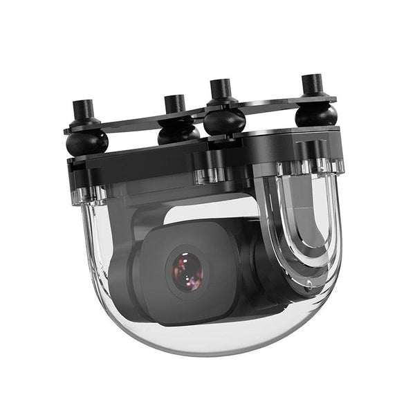 SIYI A2 Mini Ultra Wide Angle FPV Gimbal - Single Axis Tilt with160 Degree FOV 1080p Starlight Camera Sensor IP67 Waterproof