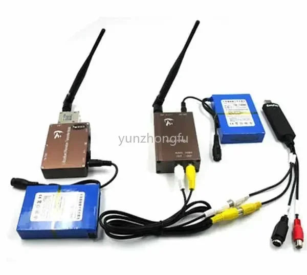 Taiwan 1.2GHZ 1.3GHZ 7000MW 7W Wireless Video Audio Transmitter Receiver,Long Range FPV CCTV transmitter