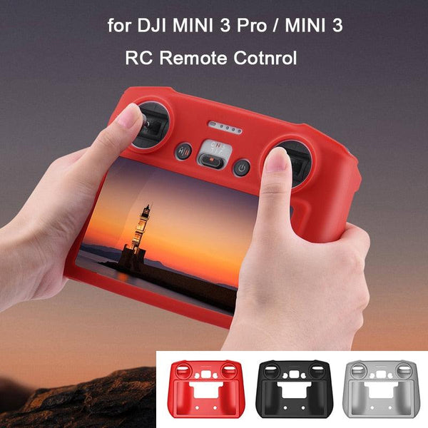 For DJI Mini 3 Pro / MINI 3 RC Remote Control Silicone Cover Shock-resistant Scratch-resistant Protective Sleeve Drone Accessory