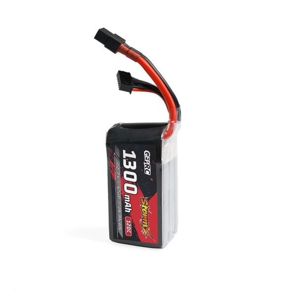 GEPRC Storm 6S 1300mAh 120C Lipo Battery - Suitable For 3-5Inch Series Drone For RC FPV Quadcopter Freestyle Series Drone Parts FPV Battery