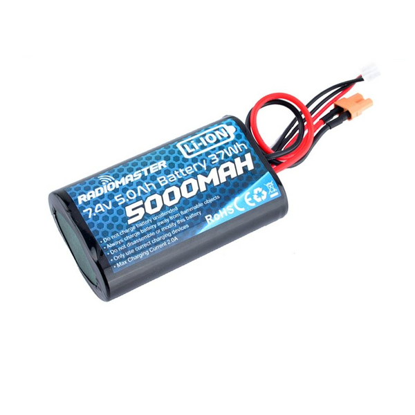 Original RadioMaster TX16S Battery - 2S 5000mAh Lipo Battery  Frsky Multi Protocol Open Source Remote Control FPV Racing Drone