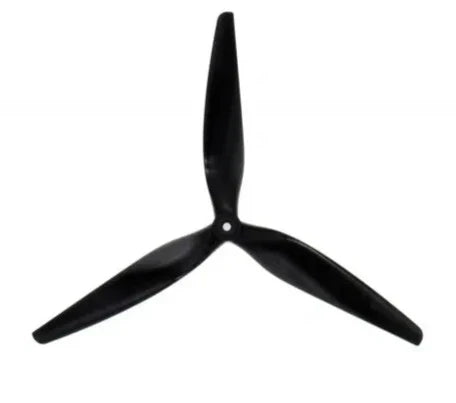 HQProp HQ X-Class Prop 13X12X3(CCW) 13Inch 3 Blade Propeller Black-Carbon Reinforced Nylon for FPV Drone